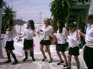 Greek dancing on Amorgos