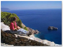 The Big Blue - Above Agia Anna